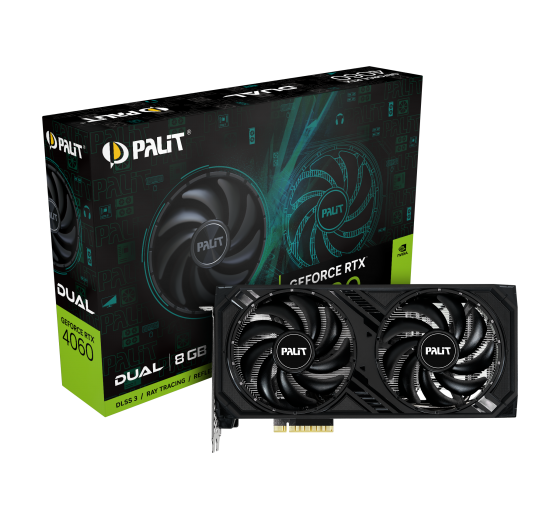 Palit Products - GeForce RTX™ 4060 Dual ::