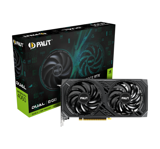 Palit Products - GeForce RTX™ 4060 Dual V1 ::